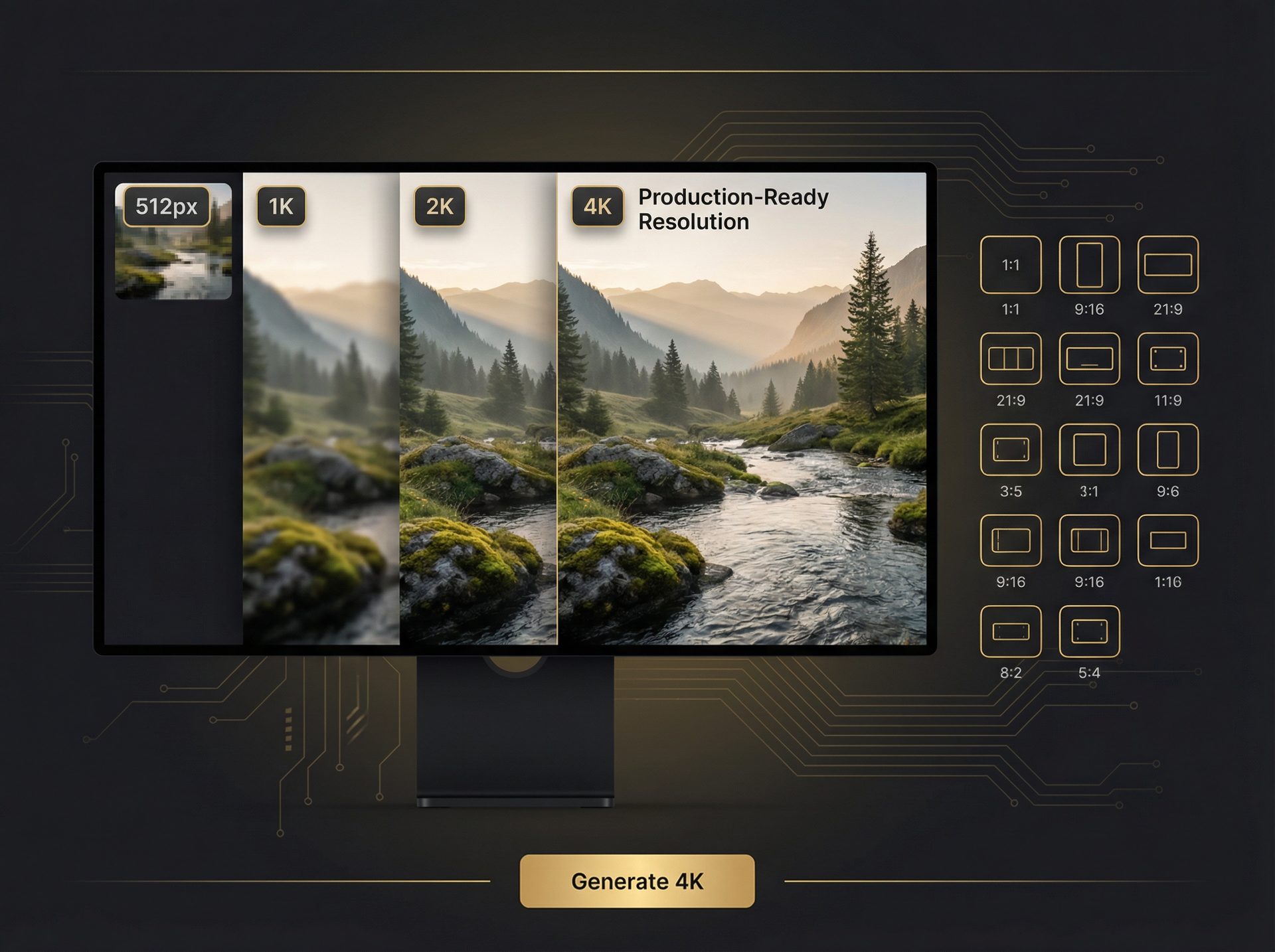 Production-Ready Up to 4K